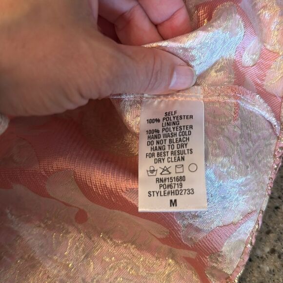 STORIA Mae Strapless Jacquard Corset Babydoll Mini Dress *NEW* - Picture 11 of 12